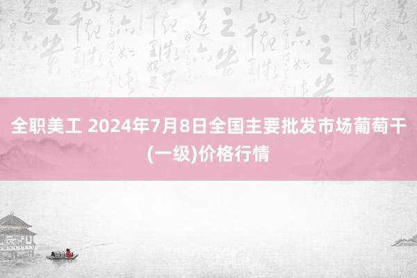 全职美工 2024年7月8日全国主要批发市场葡萄干(一级)价格行情